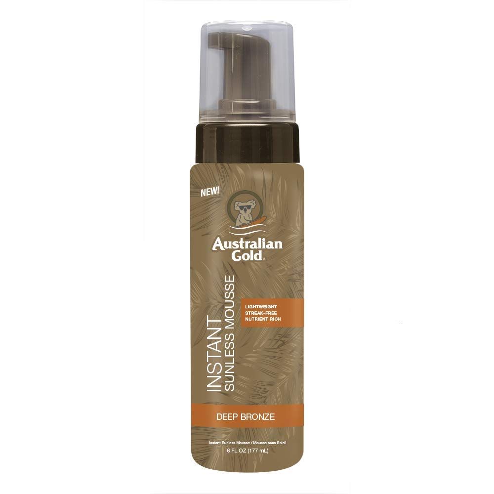 Mousse Autobronzante Istantanea Australian Gold 177 ml Schiuma con dos