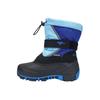 Winterboots KANGAROOS "KANGA-BEAN V", Damen, Gr. 31, navy, blau sky, Synthetik, Textil, sportlich, Schuhe, Snowboots, Winterboots, Winterschuhe, herausnehmbarer Innenschuh