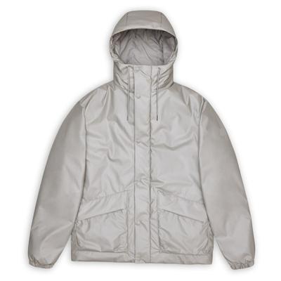 Rains - Lohja Insulated Cargo Jacket W3T2 - Winterjacke Gr M grau