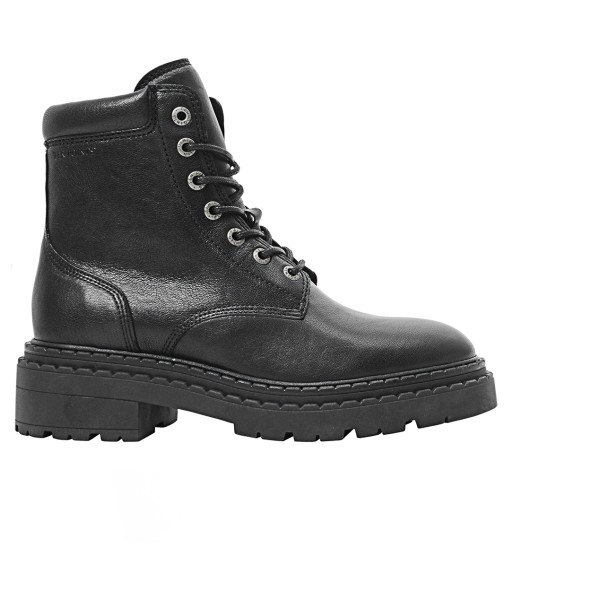 Ten Points - Women's Sonja Lace Boots Tanned Leather - Freizeitstiefel 40 | EU 40 grau/schwarz
