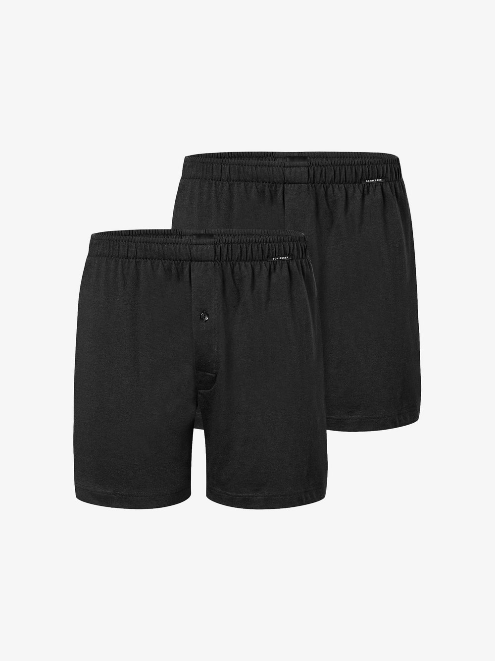 Schiesser Boxer Herren schwarz, 6 Image