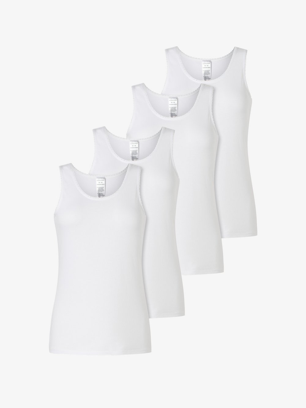 Schiesser Unterhemd Damen weiß, 46 Image