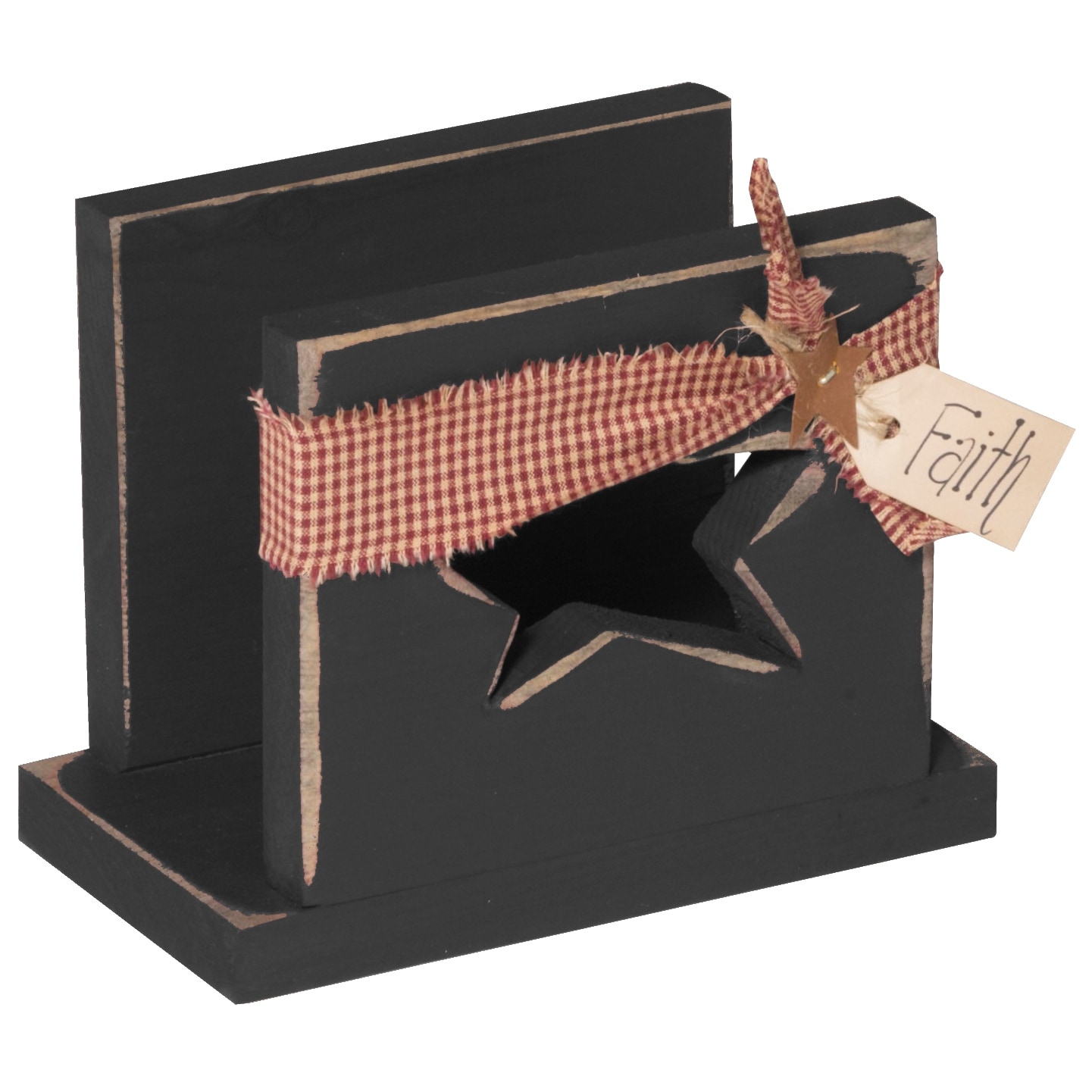 Amish-Made Pine Napkin Holder
