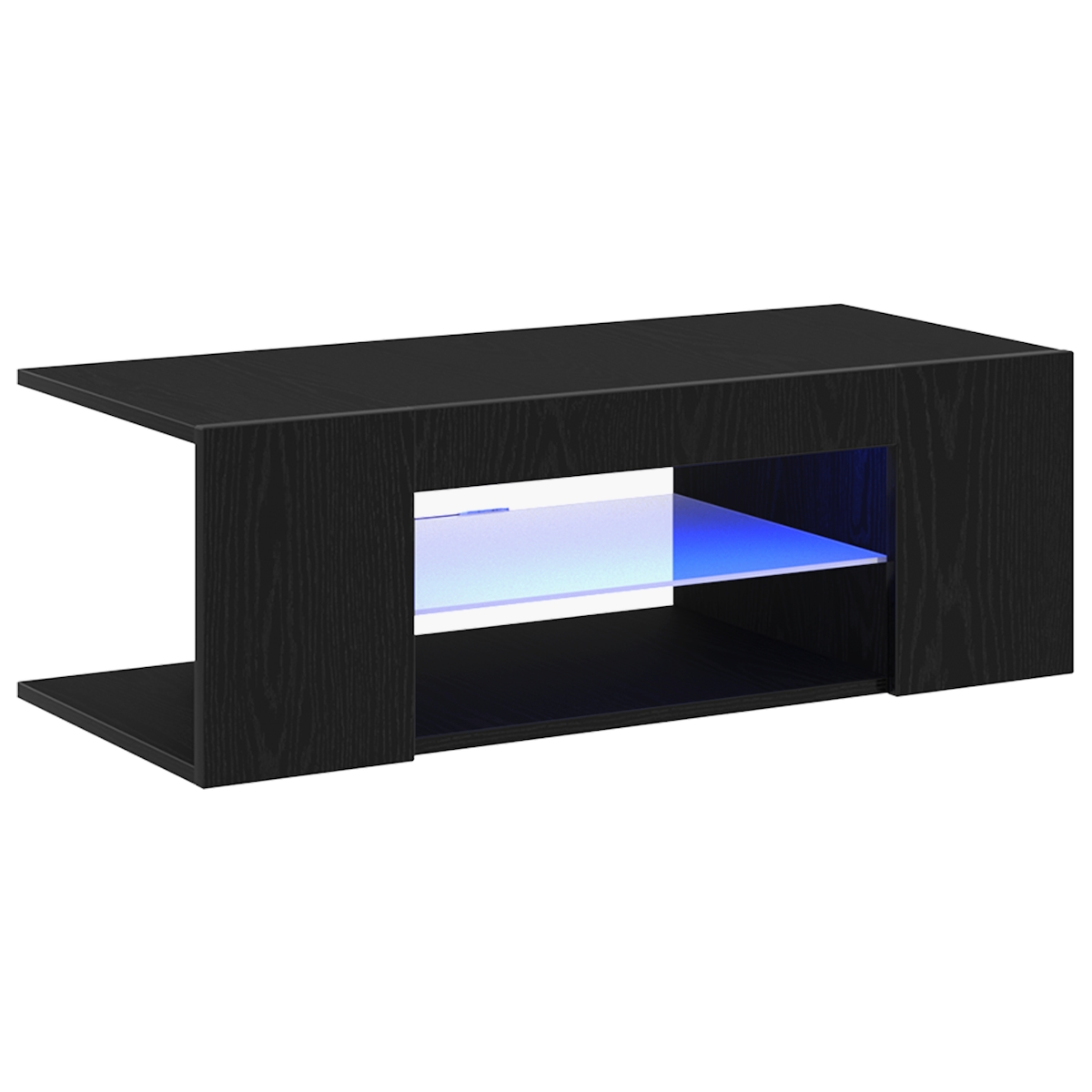vidaXL TV-Schränk Schwarz 90 x 39 x 30 cm Holzwerkstoff Image