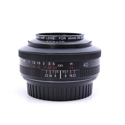 Used Voigtlander Ultron 40mm f/2 SL II - Canon EF Fit