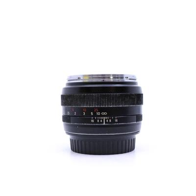Used Zeiss Planar T* 50mm f/1.4 ZE - Canon EF Fit