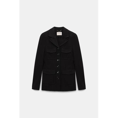 Punto Milano Buttoned Blazer - Black - Dorothee Schumacher Jackets