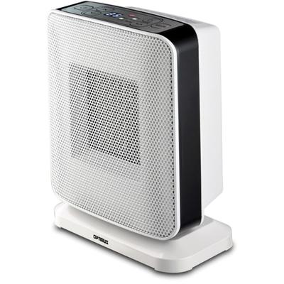 Optimus Portable Oscillation Ceramic Heater W/ Thermostat & Led - Ceramic - Electric - Electric - 500 W To 1500 W - 2 X Heat Settings - 300 Sq. Ftcoverage Area - 1500 W - 120 V Ac - 12.50 A