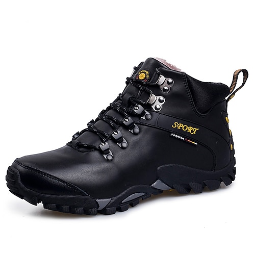 Grüne Outdoor-Wanderstiefel für Herren mit strapazierfähiger Profilsohle, wasserdichte Trail-Sneaker für Trekking, Klettern und Bergabenteuer Image