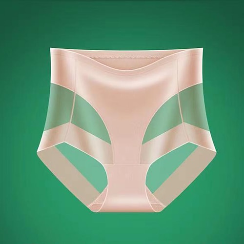 Damen Einfarbig Po-Lifting Atmungsaktiv Bauchkontrolle Körperformer Zum Fitnessstudio Sport und Fitness Image