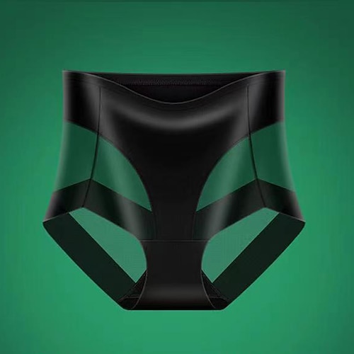 Damen Einfarbig Po-Lifting Atmungsaktiv Bauchkontrolle Körperformer Zum Fitnessstudio Sport und Fitness Image