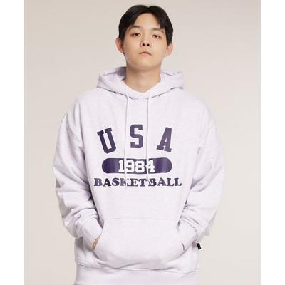 creamsodalab USA Basketball Hoodie Melange Navy