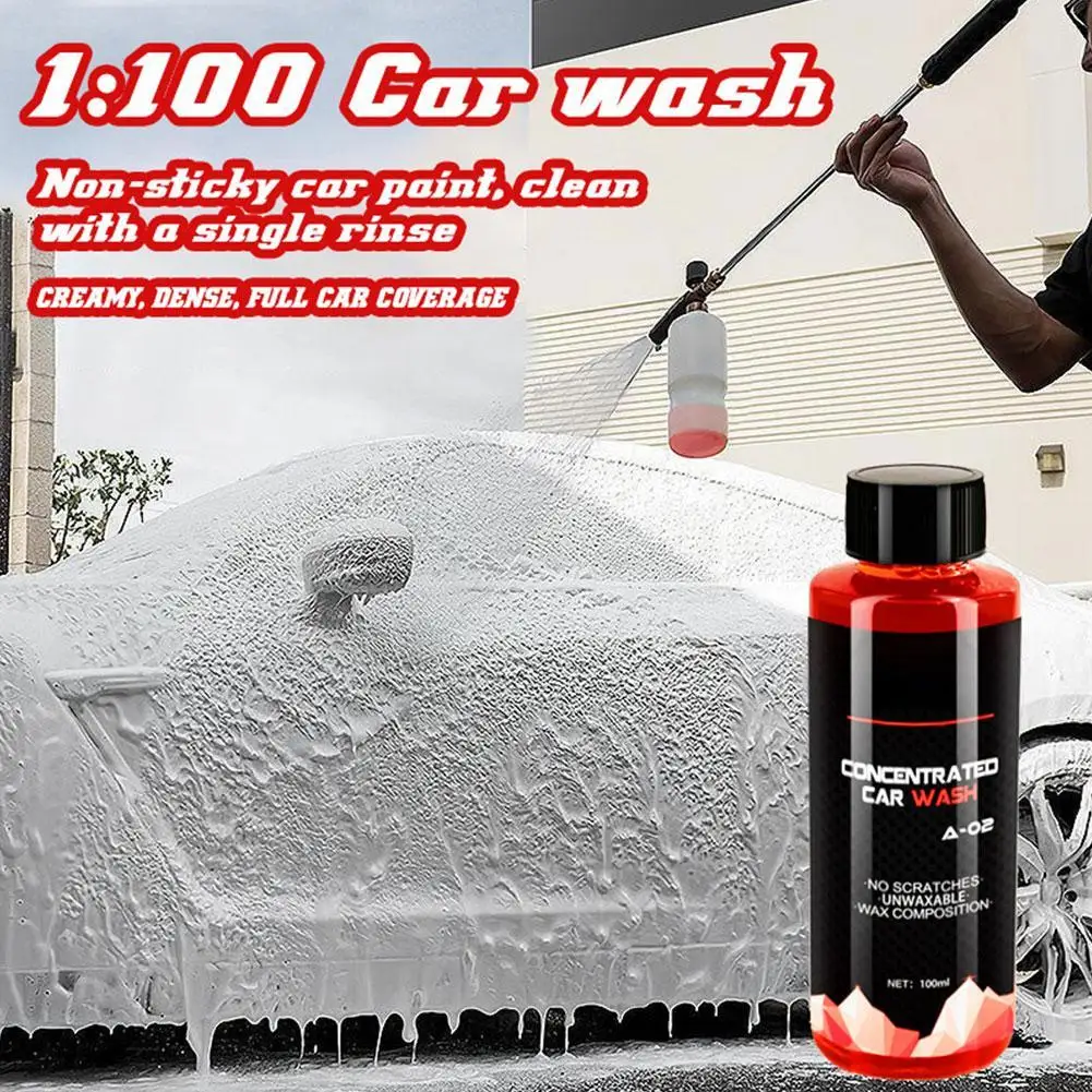 100ml Auto-Reinigungs schaum große Kapazität hohe Konzentration Super Schaum Auto wasch flüssigkeit Auto wasch shampoo Auto wasch zubehör Image