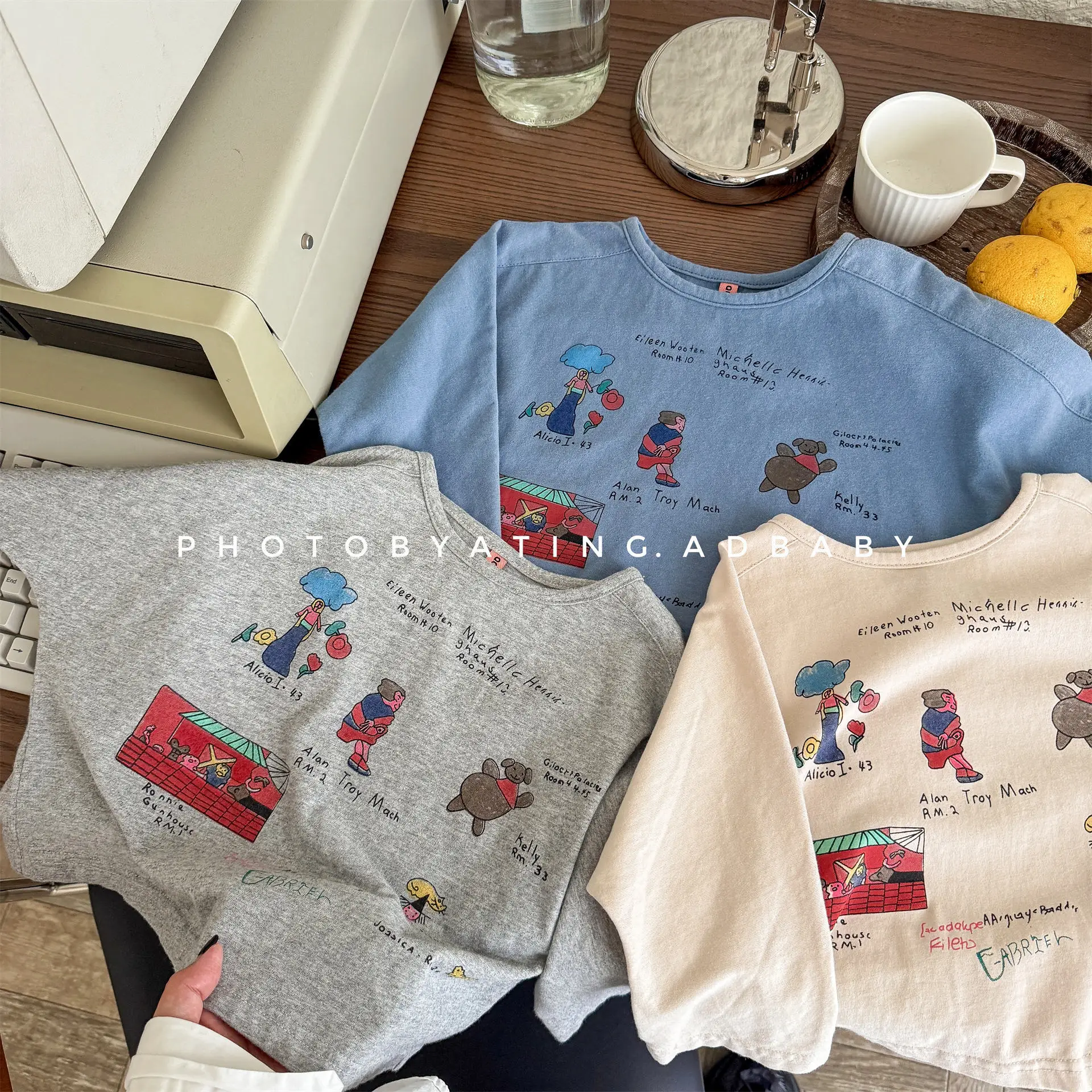 Mädchen-T-Shirts 2025, Herbst, langärmelige Oberteile für Kinder, Cartoon-Kinder-Oberteile, Jungen-Unterseite, Baumwolle, Kleinkind-Bluse, Baby-T-Shirts, Kleidung Image