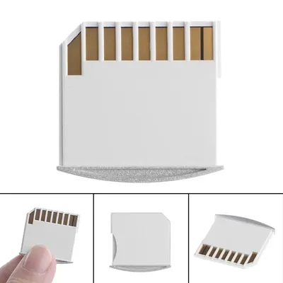MicroSD TF to SD Card Reader Adapter Dust-proof Plug Support Micro SD / SDHC / SDXC 64GB Memory for macbook Air