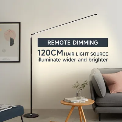 Modern Living Room Adjustable LED Floor Lamp Standing Reading Lamp Children's Study Study Lamp Bedroom Bedside Lighting Lamps
