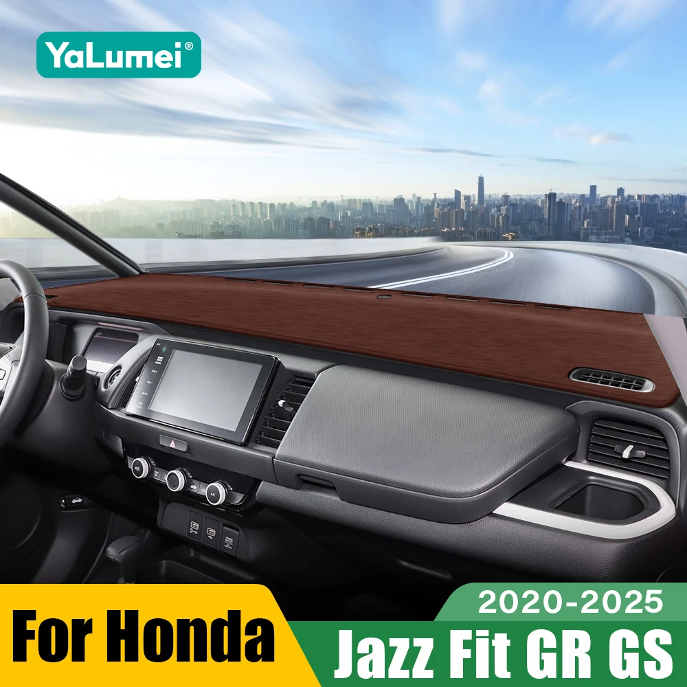 Für Honda Fit Jazz MK4 GR GS 2020 2021 2022 2023 2024 2025 Auto Dashboard Sonnenschutz Abdeckung Matte Vermeiden licht Pad Zubehör Image