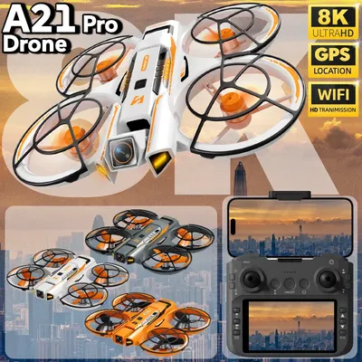 For Xiaomi Original A21Pro Drone 8K GPS Professional Aerial Photography Remote Control Aircraft 5G HD Camera Quadcopter Toy UAV