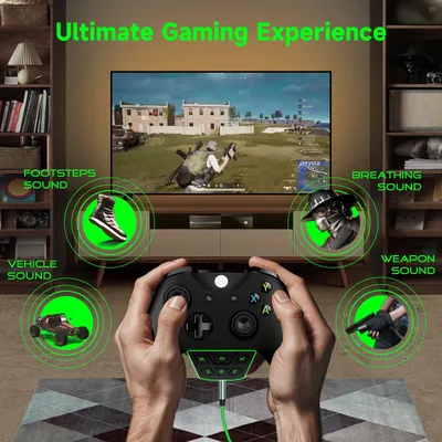For Xbox one Xbox series X/S game controller stereo headphone adapter audio microphone adjustment audio balance controller