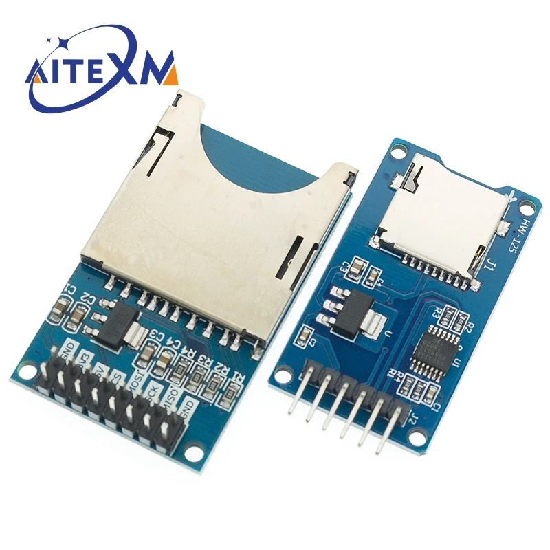 1/5 PCS Micro SD Speichererweiterungsplatine Micro SD TF Karte Memory Shield Modul SPI Image