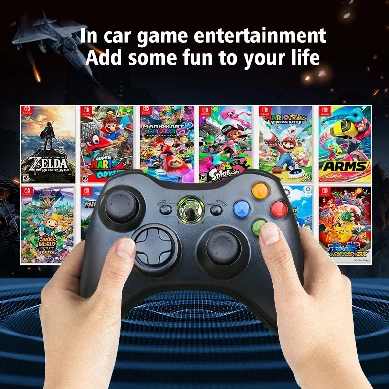 Für Tesla Modell 3Y S X Spiel Griff Drahtlose Bildschirm Controller TV Tablet PC Joystick Geeignet für XBox Auto Zubehör 2021-2023 Image