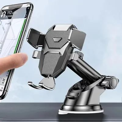 Car Phone Holder Sucker Mount Stand GPS Navigation Bracket Suction Cup Smartphone Mobile/Cell Phone Support in Car for IPhone