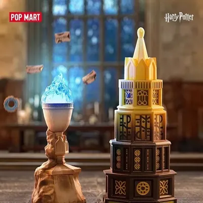 POP MART HARRY POTTER AND THE GOBLET OF FIRE Series Blind Box Toys Kawaii Anime Action Figure Surprise Mystery Box Dolls Girls