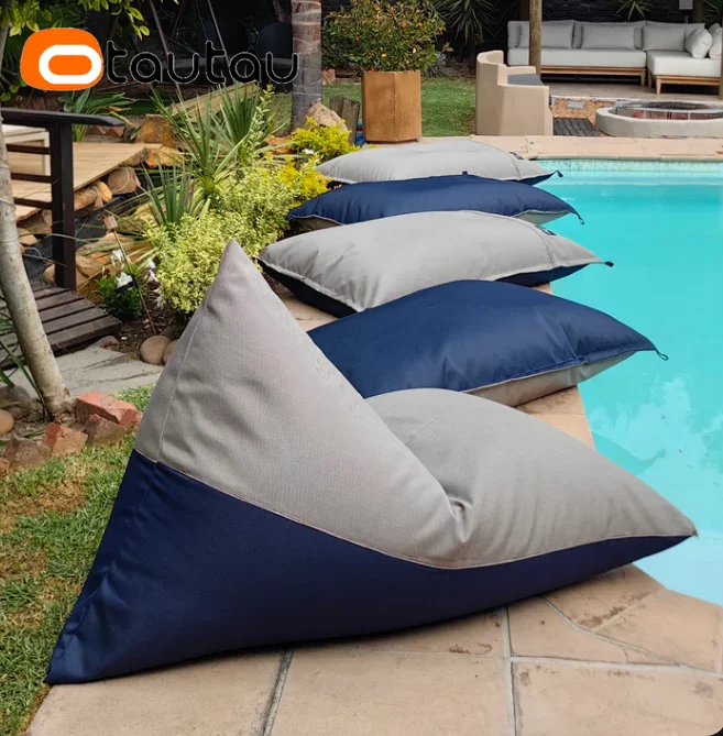 OTAUTAU Outdoor Oxford Sitzsackbezug Schwimmbad Liege Strandclub Schlafsofa DD210 【Kein Füllstoff! Sie müssen es selbst füllen!】 Image