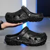 Männer Hausschuhe Sommer Neue EVA Weichen sohlen Rutschen Sandalen Indoor Outdoor Walking Strand Schuhe Flip-Flops Herren Große Größe schuhe 46 47
