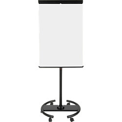 Bi-Office Mobiles Flipchart Stahl 70 (B) x 105,6 (H) cm Schwarz