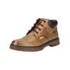 Schnürstiefelette CAMEL ACTIVE "camel active Stiefelette Leder", Herren, Gr. 40, braun (dunkelbraun), Leder, casual, Schuhe