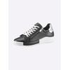 Sneaker ANDREA CONTI, Damen, Gr. 39, schwarz, Leder, Rindsleder, Glattleder, sportlich, Schuhe