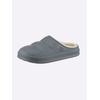 Pantolette HEINE, Damen, Gr. 37, grau, modisch, Schuhe