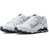 Trainingsschuh NIKE "REAX 8 TR MESH", Gr. 45, weiß, metallic silber, classic charcl, Leder, Synthetik, sportlich, Schuhe