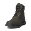 Schnürboots TIMBERLAND "6 IN BASIC6 INCH LACE UP BOOT", Gr. 45, schwarz (jet schwarz), Leder, sportlich, Schuhe, Winterstiefel, Schnürstiefel, Winterschuhe