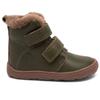Bisgaard - Kid's Barefoot Emil Lamb - Winterschuhe 27 | EU 27 braun/oliv