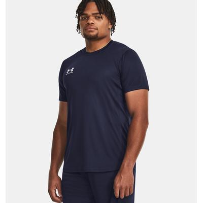 Trainingsshirt UNDER ARMOUR "UA M'S CH. TRAIN SS", Herren, Gr. M, blau (midnight navy 410), Obermaterial: 100% Polyester, sportlich, Rundhals, Kurzarm, Shirts