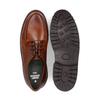 Schnürschuh HENRY STEVENS "Harry N", Herren, Gr. 43,5, braun (mittelbraun), Leder, elegant, Schuhe, Herren Businessschuh Schnürschuh hangefertigt, Lederschuh