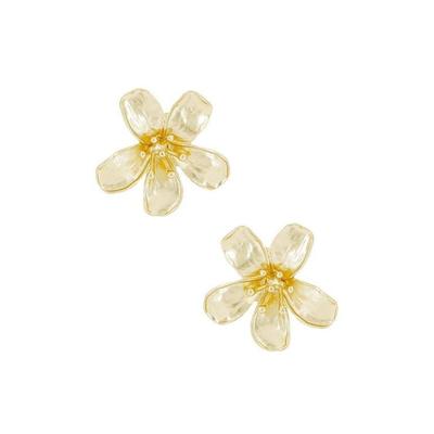Tina Drop Earring - Metallic - Shashi Earrings