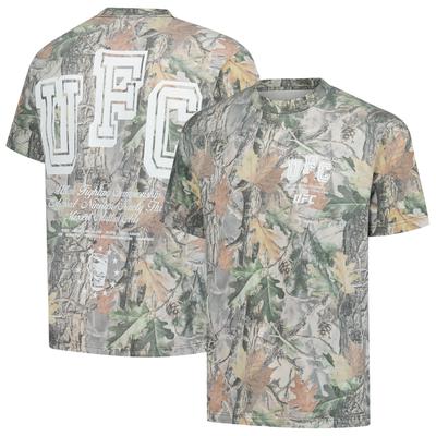 UFC Collegiate Point Boxy T-Shirt für Herren, Camo Image