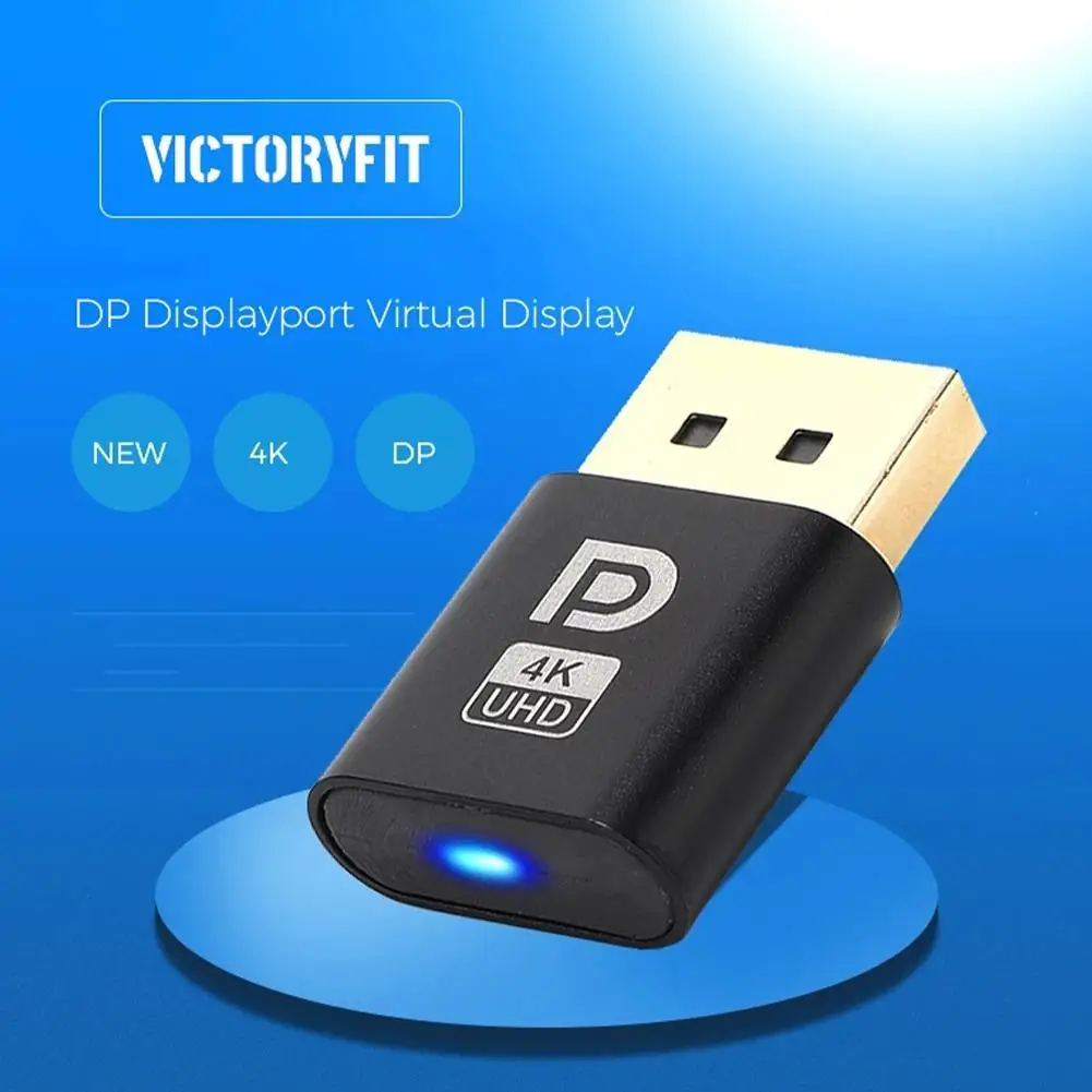 4K HDMI Dummy Plug DP VGA DVI Mini DP Display Emulator Virtueller Monitor Headless Display Adapter EDID Emulator EDID Headless Image