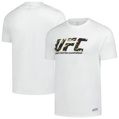Weißes UFC-T-Shirt mit Camo-Logo für Herren Image