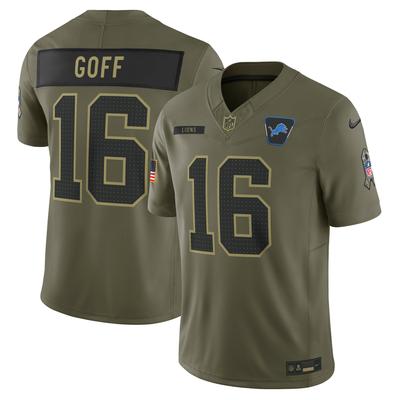 Detroit Lions Nike 2025 Salute To Service Trikot - Jared Goff - Herren Image