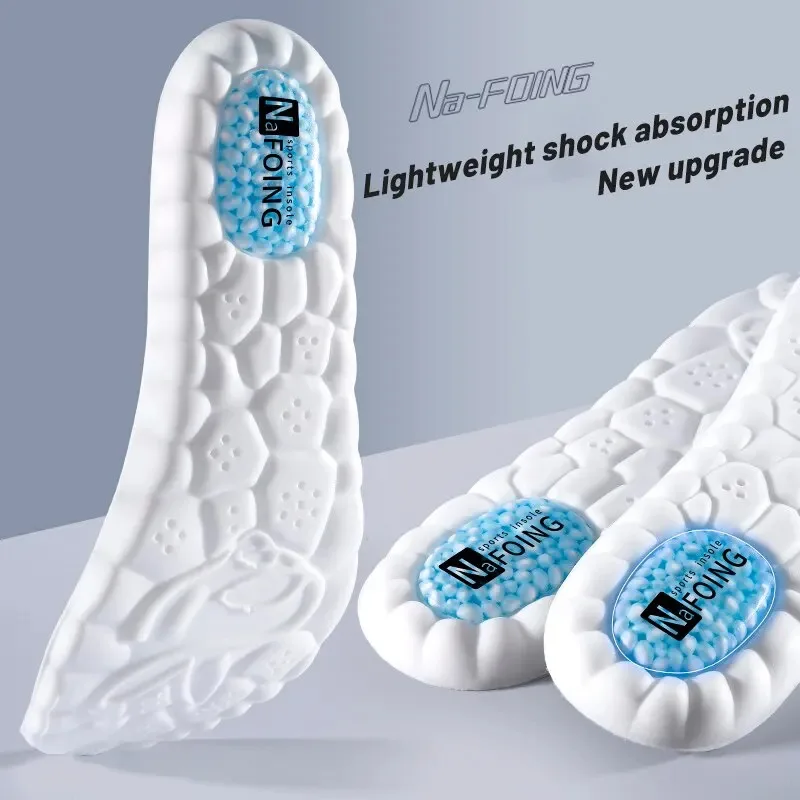 Sport-Einlegesohlen für Schuhe, weiches, atmungsaktives, stoßdämpfendes Kissen für optimale Männer und Frauen, Laufsohle, Fußpflege-Pads Image
