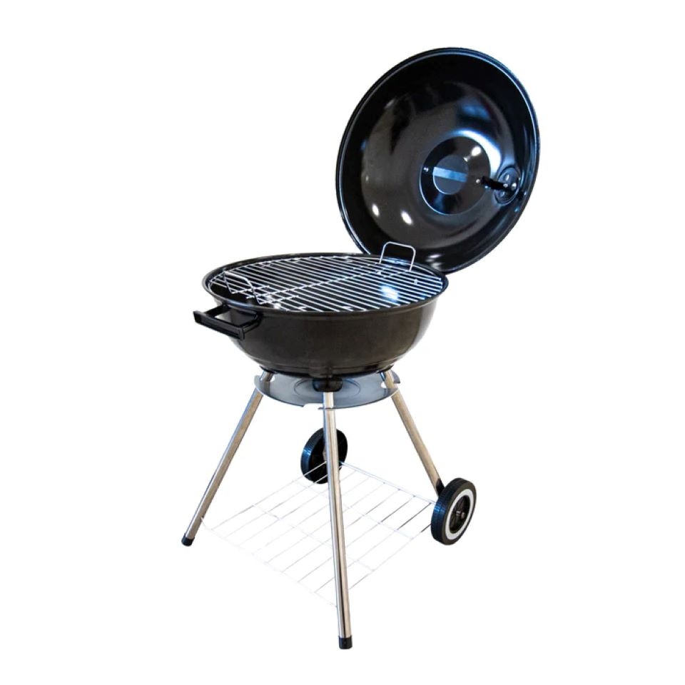 Edelstahl Holzkohle Kugelgrill Image