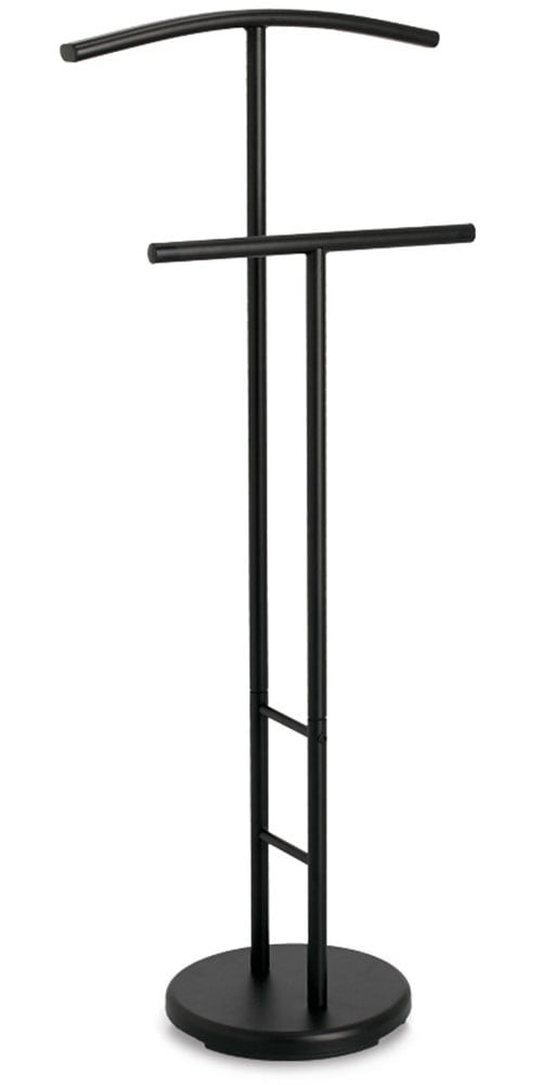 Herrendiener ZELLER PRESENT "Metall, schwarz", schwarz, B:28cm H:114cm T:46cm, Metall, Herrendiener, standfest, praktisch, zerlegte Lieferung