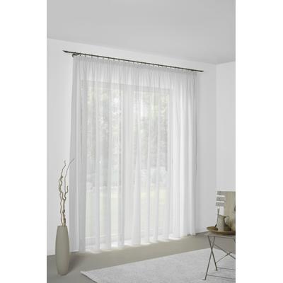 Vorhang WIRTH "Sunday", weiß, B:142cm H:175cm, Baumwolle, Polyester, Gardinen, nach Maß Image