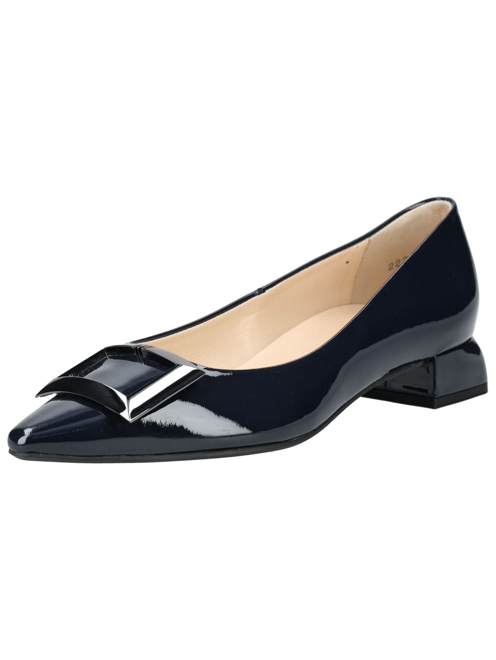 Pumps HÖGL "Högl Pumps Leder", Damen, Gr. 41,5, blau (nachtblau), Leder, Casual, Schuhe