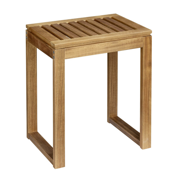 Badhocker Fondi aus Akazienholz WENKO Image