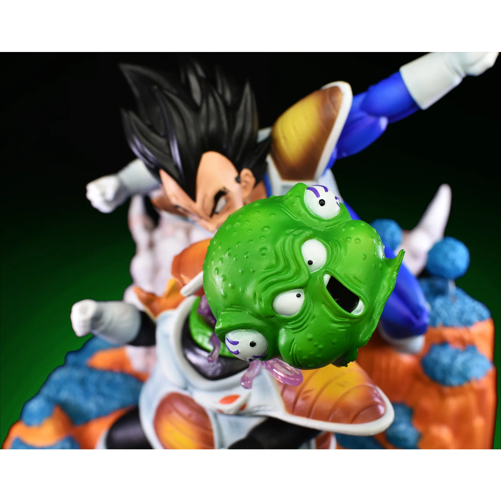 21 cm/8,26 in Anime Dragon Ball Z Figur Vegeta vs Guldo Action Figure Ginyu Force Statue Sammeln Modell Spielzeug geschenk Image